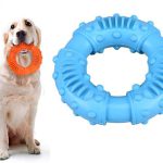 3-in-1 Strong Rubber Chew Toy for Dogs | Non-Toxic & Durable