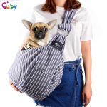 Experience Pet Bliss: Reversible Adjustable Carrier Bag for Secure & Stylish Travels
