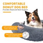 Discover Luxury: 3-in-1 Round Pet Bed for Plush Comfort, Style, and Support