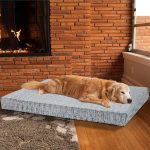 Discover Comfort: Orthopedic Plush Dog Bed for Large Breeds Washable