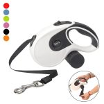 Unleash the Adventure: Retractable Dog Leash with Poop Bag Dispenser